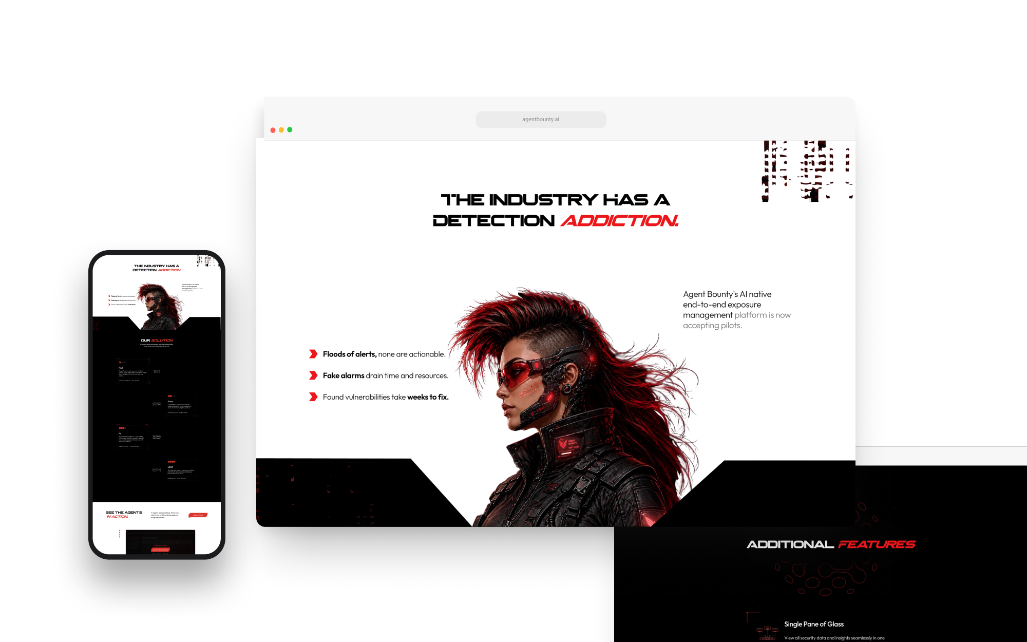 A US cybersecurity platform's full Framer site, designed and built to move security buyers to one thing: an interactive demo they drive themselves.