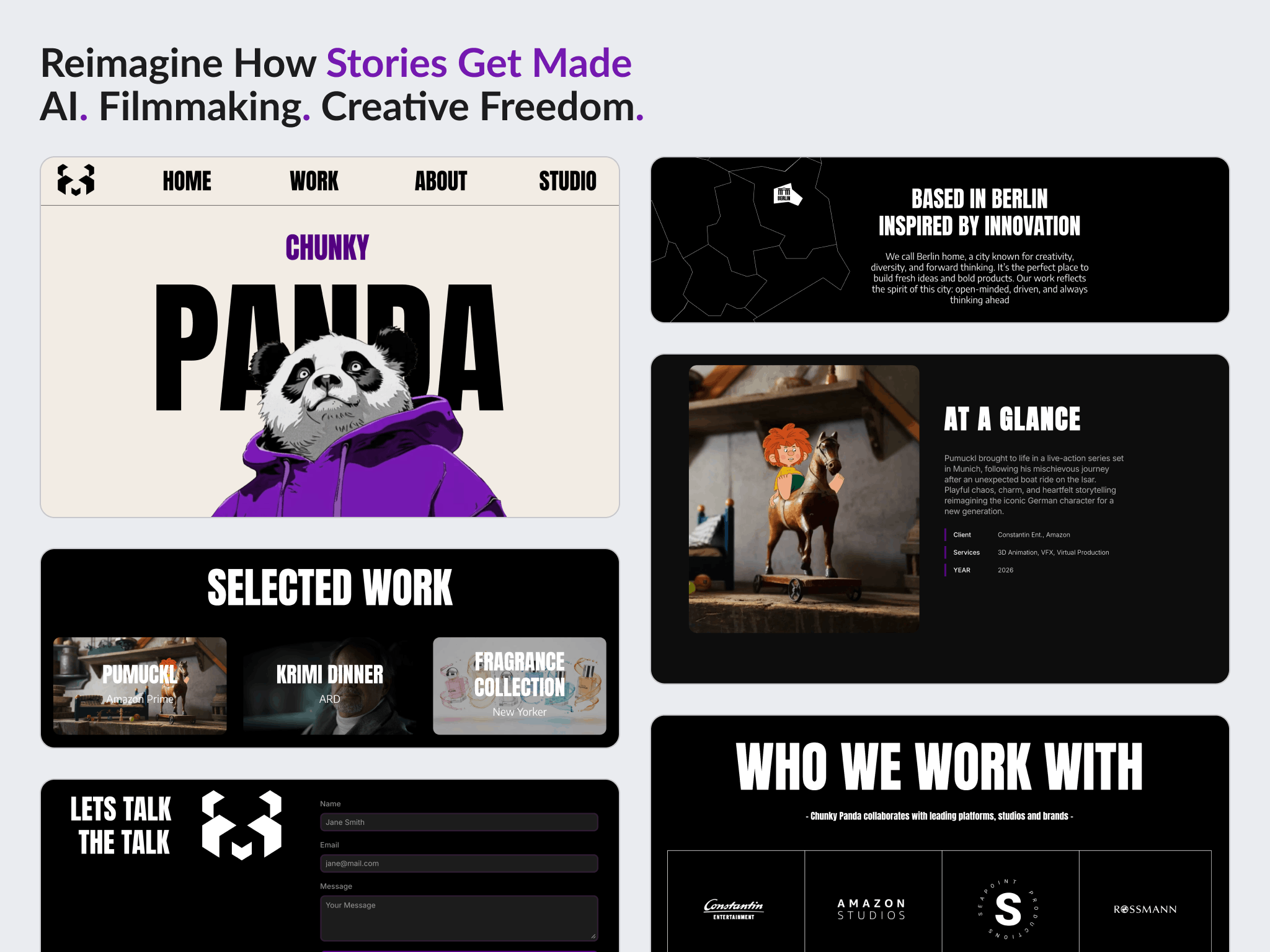 An existing one page Framer site finished properly: responsive behaviour rebuilt, the contact form and map added, and the mascot animation resolved within what Framer can actually do.