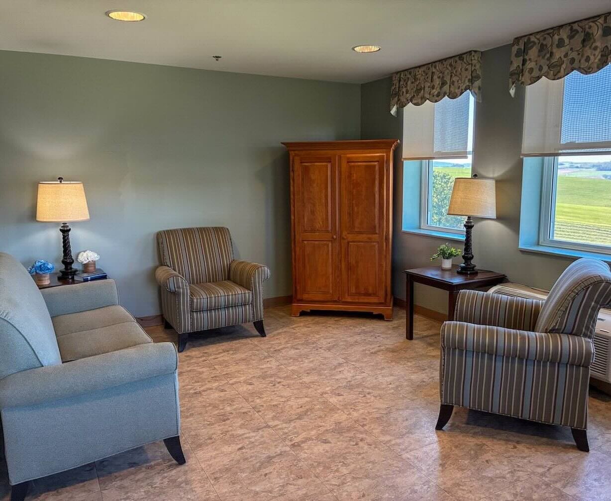 Meadow View family and resident lounge.