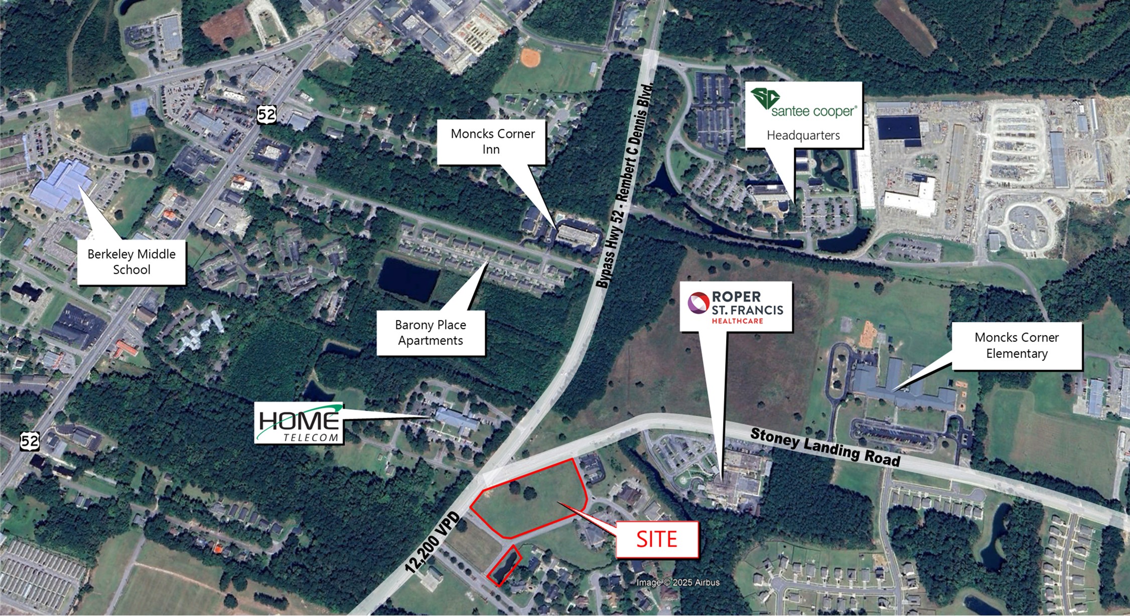 BYPASS HIGHWAY 52 STONEY LANDING ROAD MONCKS CORNER, SC