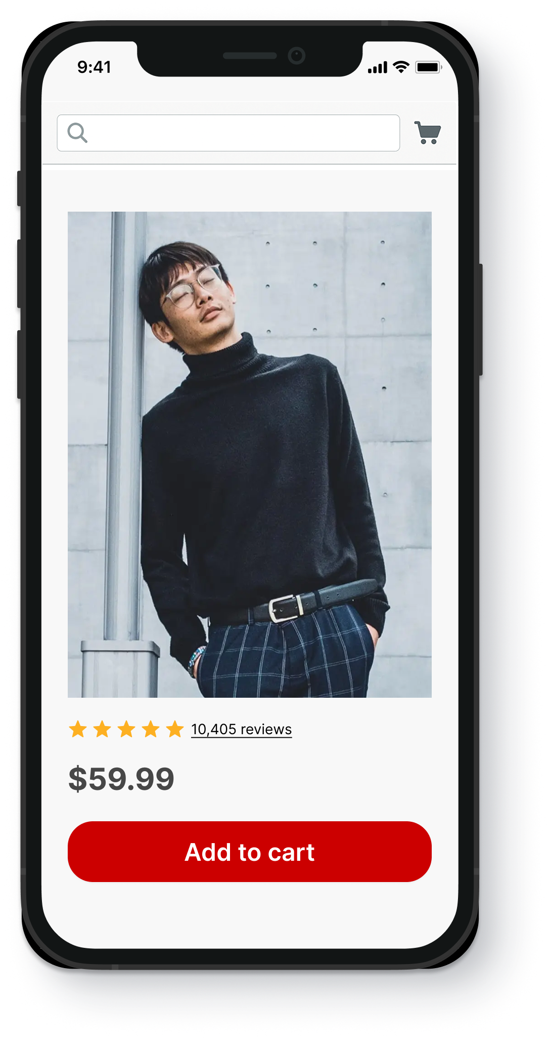 iPhone mockup