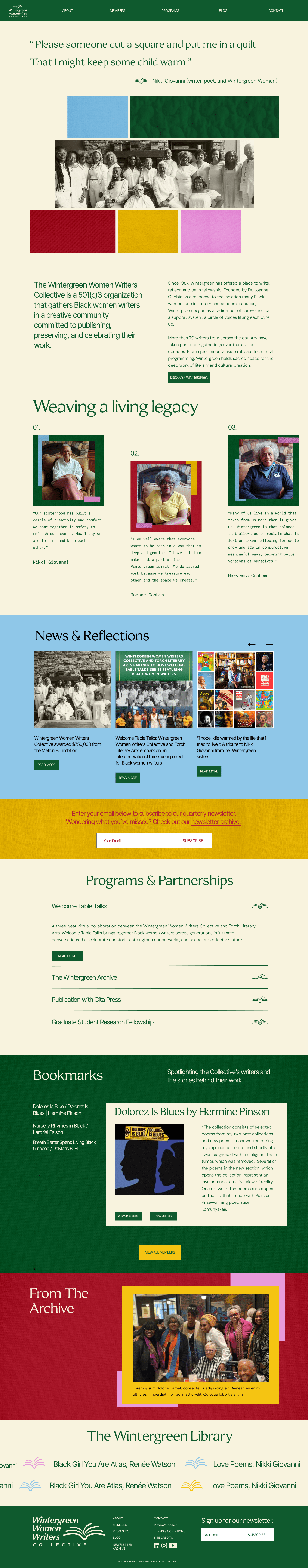 Wintergreen Women Writers Collective