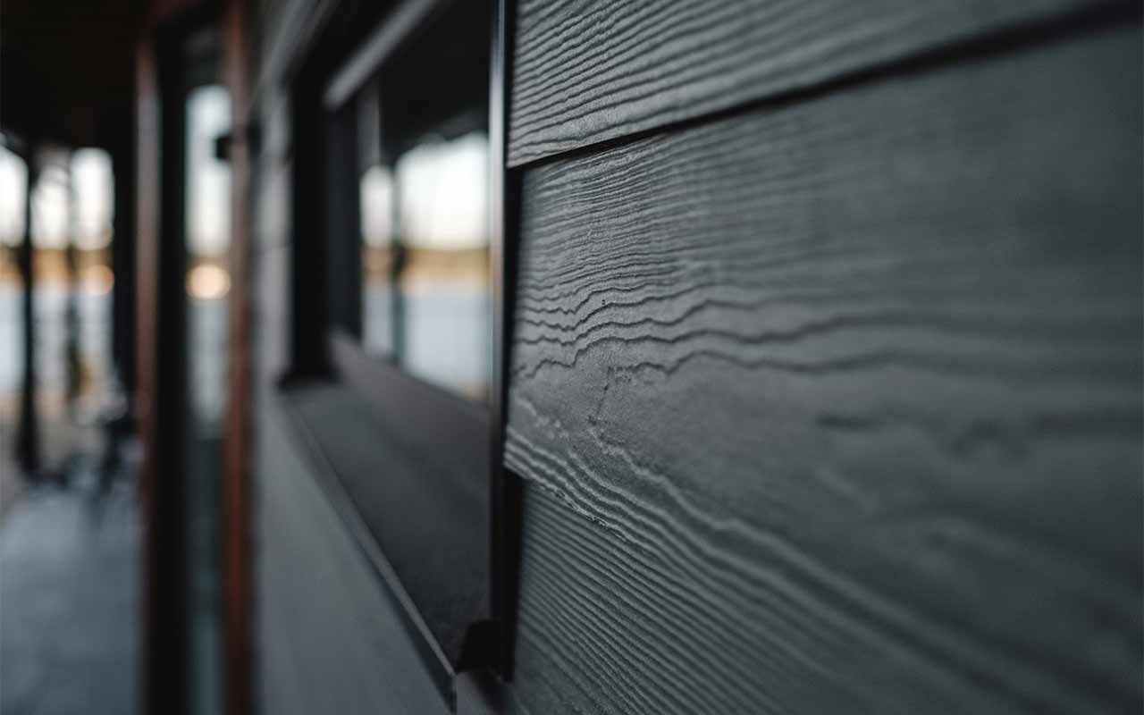 Hardie Board Close Up