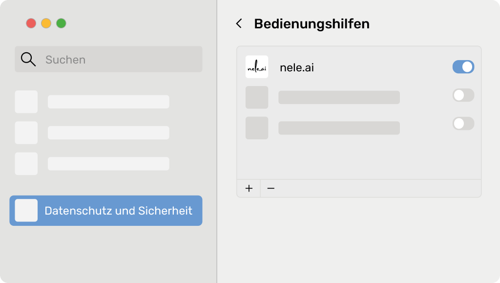 Ersteinrichtung des Befehls für schnelles Kopieren und Einfügen unter macOS