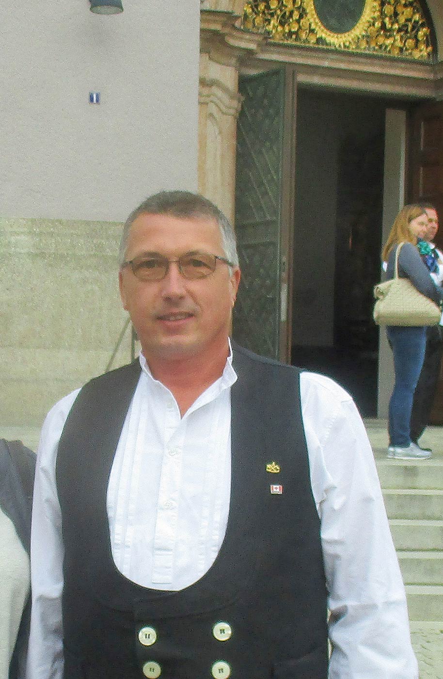 Geschäftsführer Franz Nüßlein von Holzbau Nüßlein aus Zapfendorf bei Bamberg