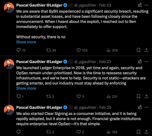 Pascal Gauthier @Ledger