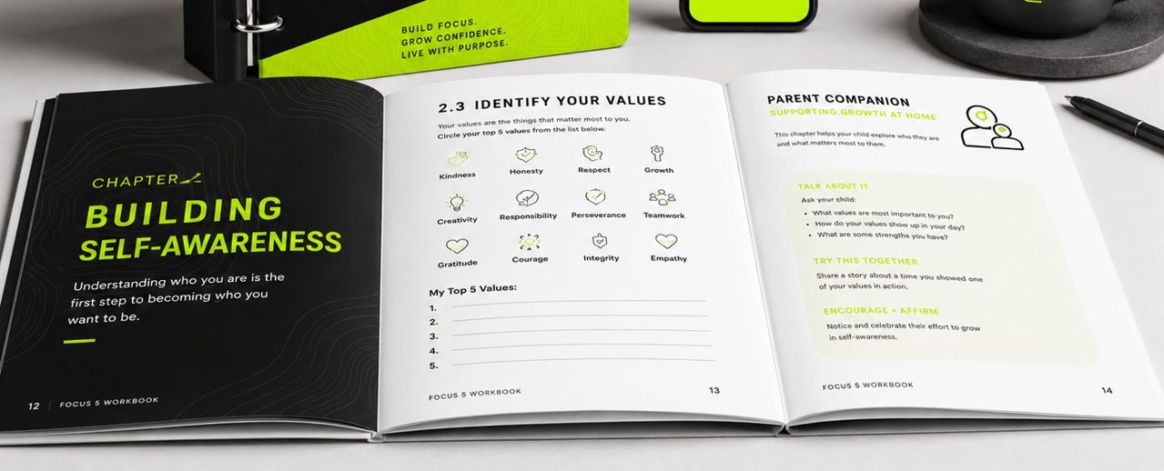 Inside the athlete and parent companion workbook