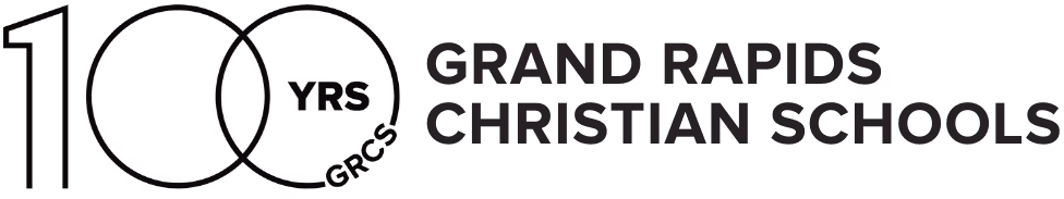 100 years Grand Rapids Christian School logo