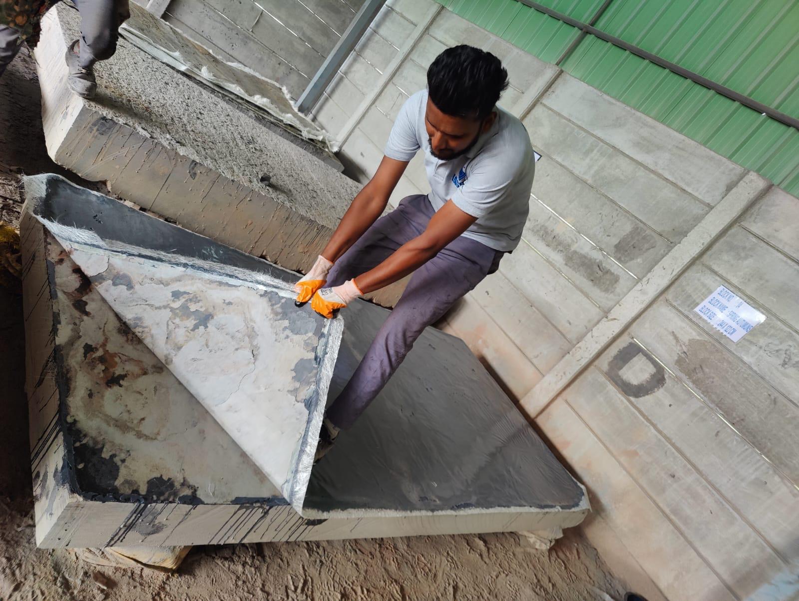 Výroba a jednoduchá montáž veľkoformátových kamenných dýh