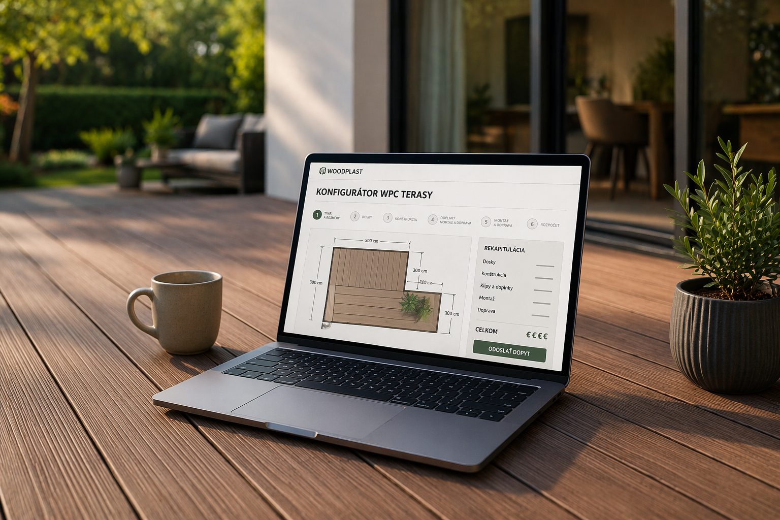 Vieme, čo stojí kvalita: spoznajte cenu svojej WPC terasy vďaka novému konfigurátoru