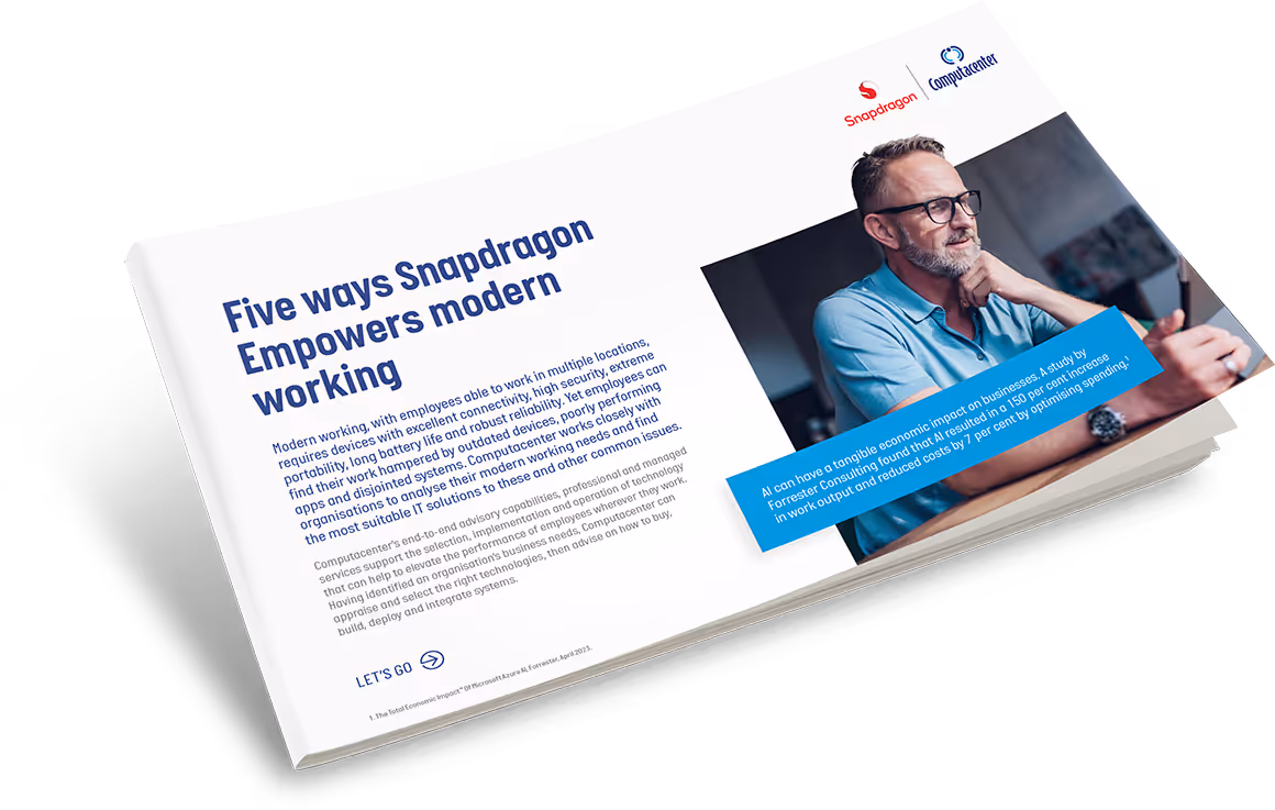 Five ways Snapdragon empowers modern working thumbnail