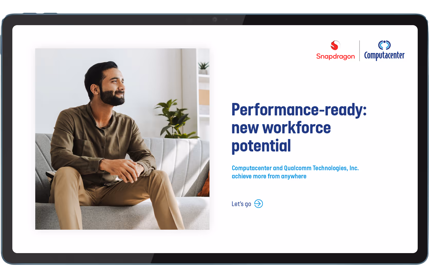 Thumbnail showing ebook cover - a man looking empowered