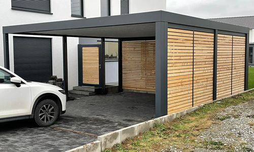 Carportmit Stauraum