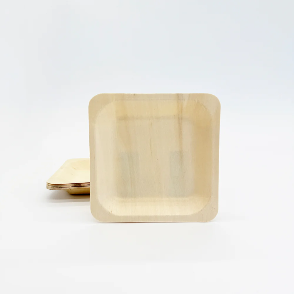 Wooden Plates — Square