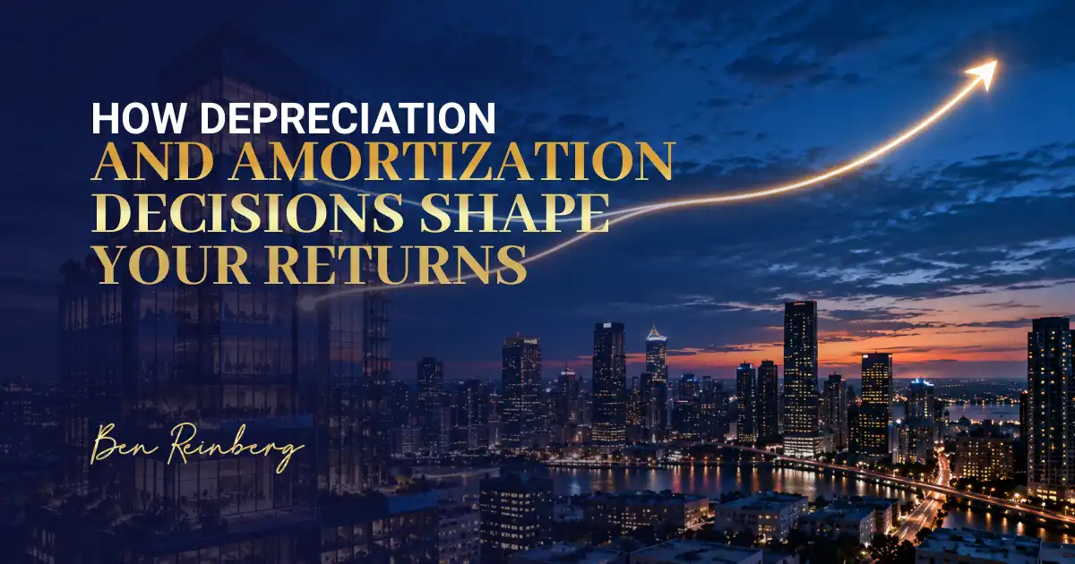 Learn how depreciation vs amortization impacts overall real estate investment returns.