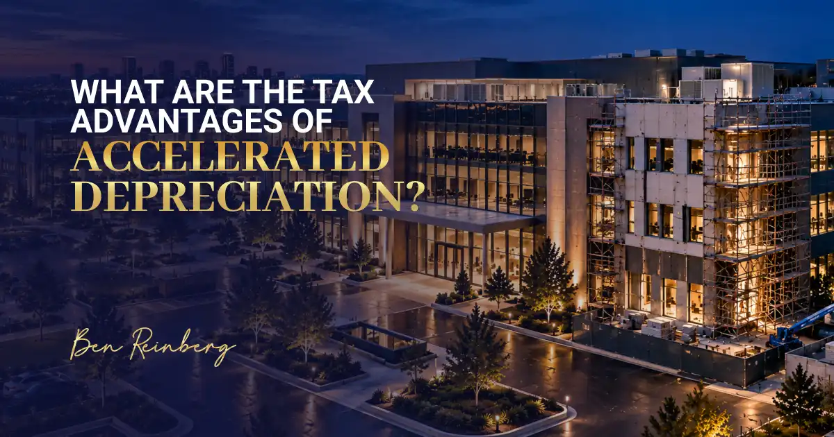 Key financial and tax benefits of applying an accelerated depreciation strategy.