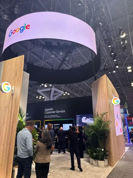 Google booth at NRF 2026