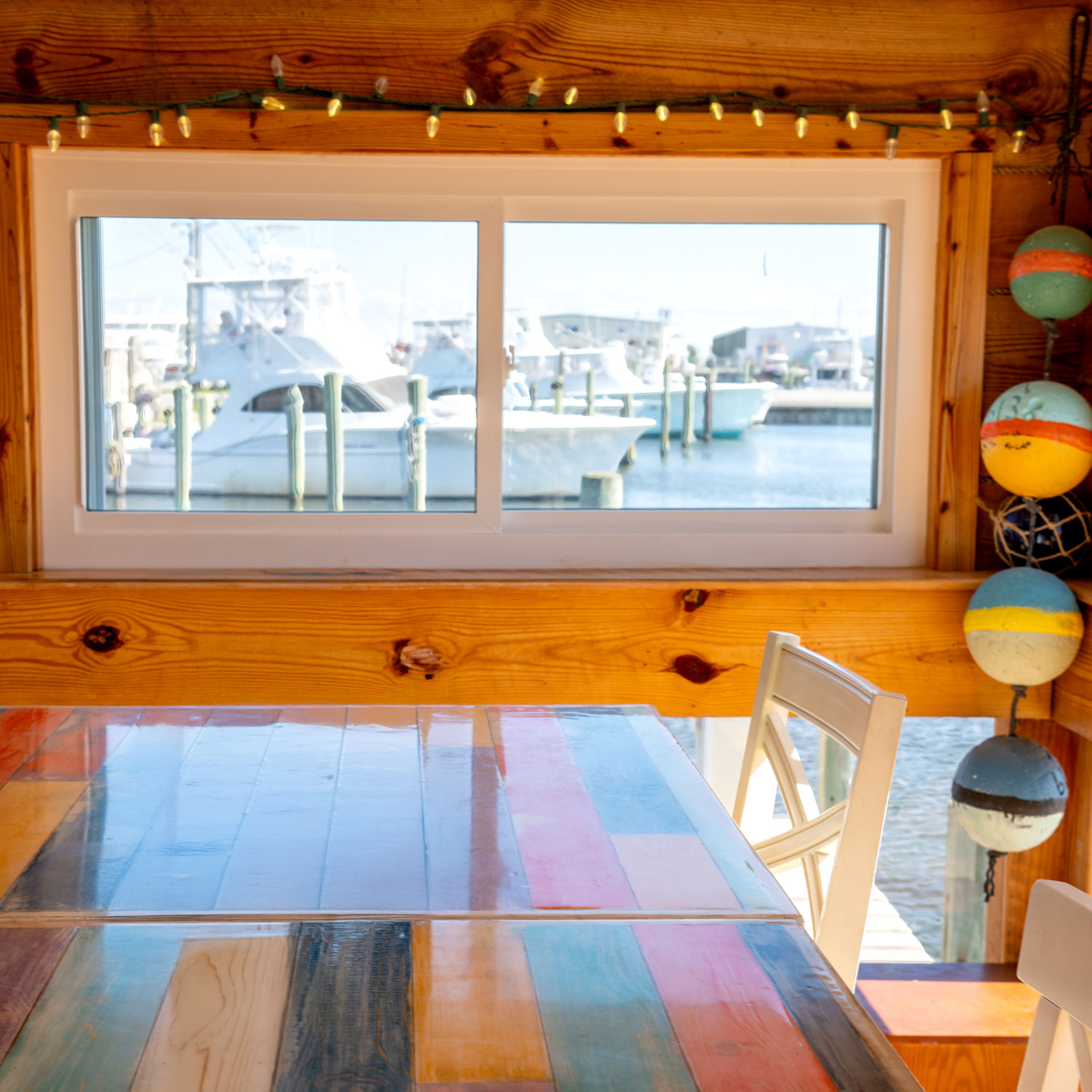 Dining with a view at The Landing Grill