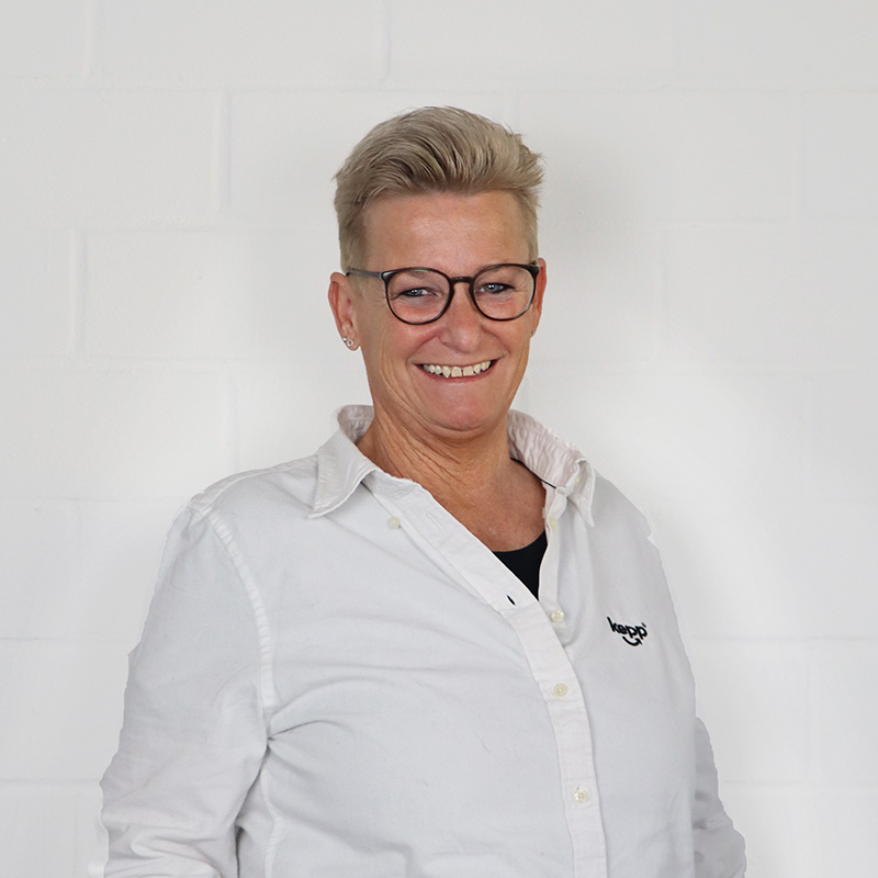 Porträt von Inga Kepp auf dem sie lächelt