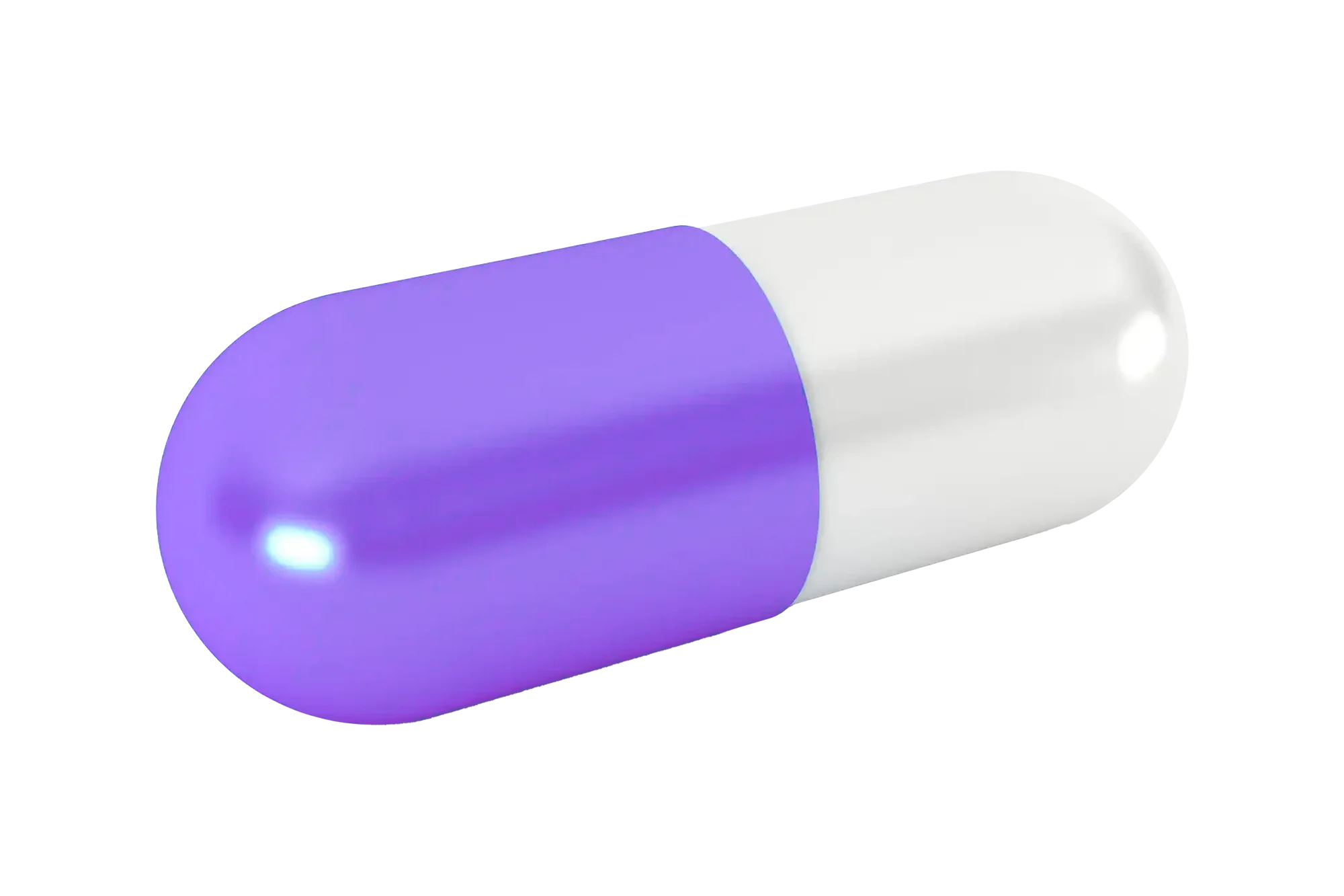 3D X-ray scan of a pharmaceutical capsule showing internal powder particle network
