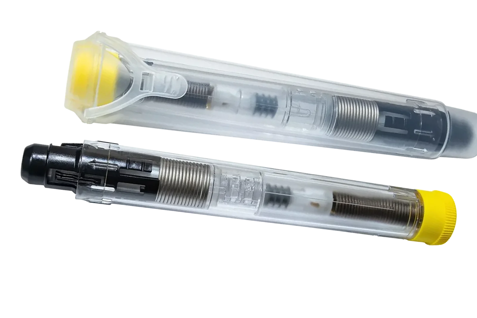 3D microstructure cross-section of a long-acting drug release implant