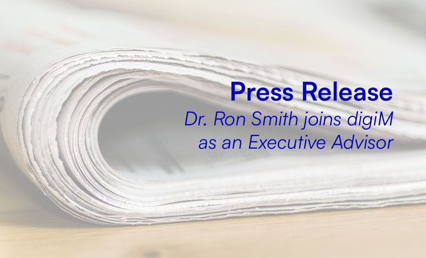 Dr. Ronald Smith, Executive Advisor at digiM Solution, pharmaceutical sciences industry leader