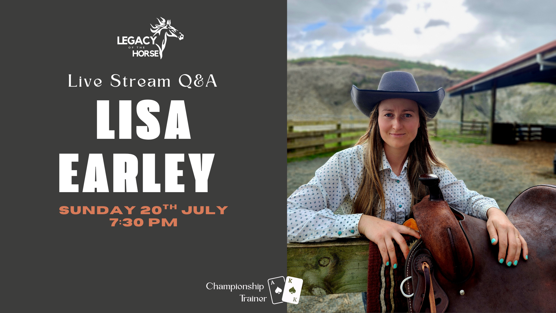 Lisa Earley - Legacy Live Stream