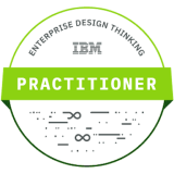 Enterprise design thinking practitioner badge