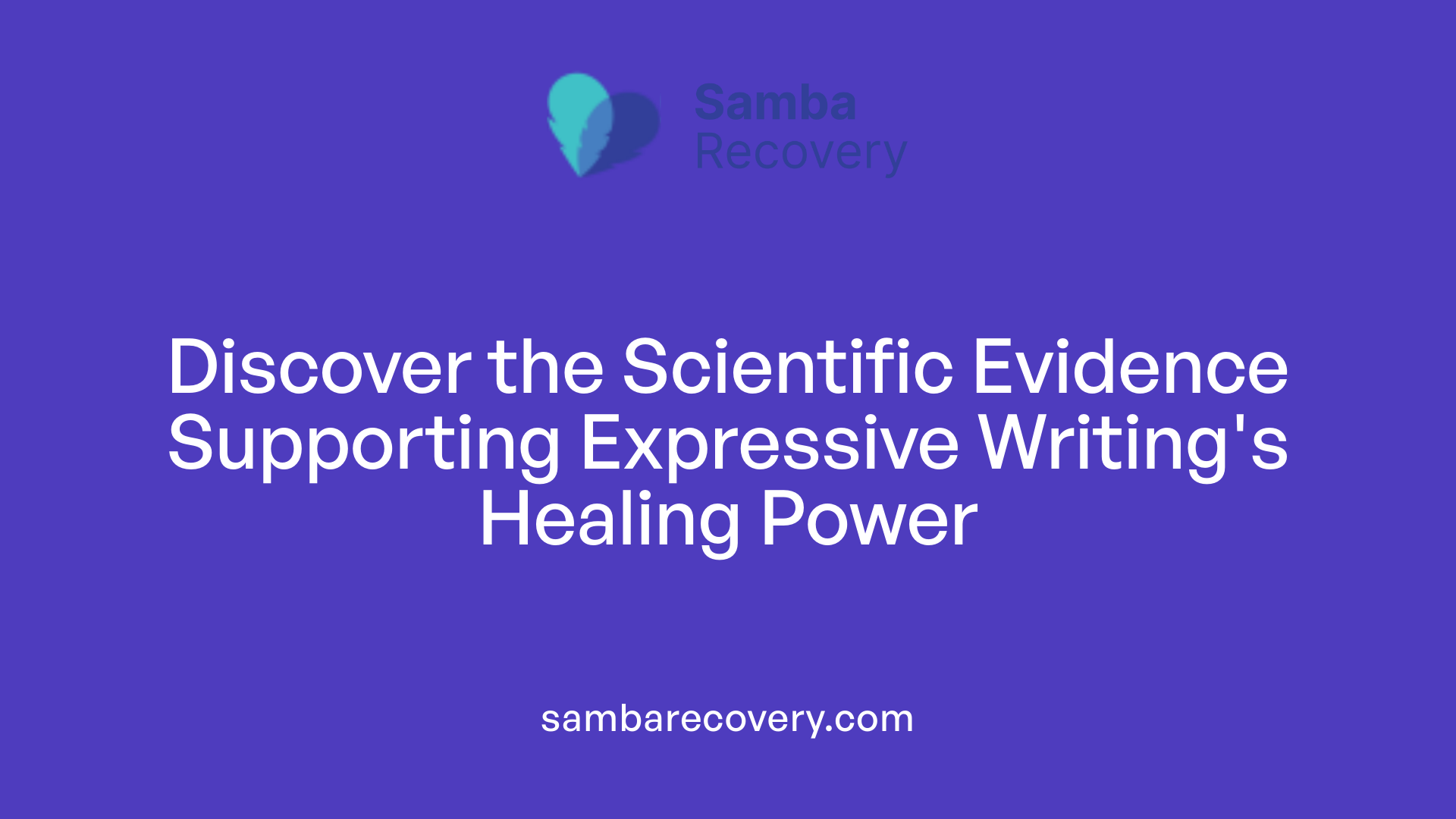 Discover the Scientific Evidence Supporting Expressive Writing's Healing Power