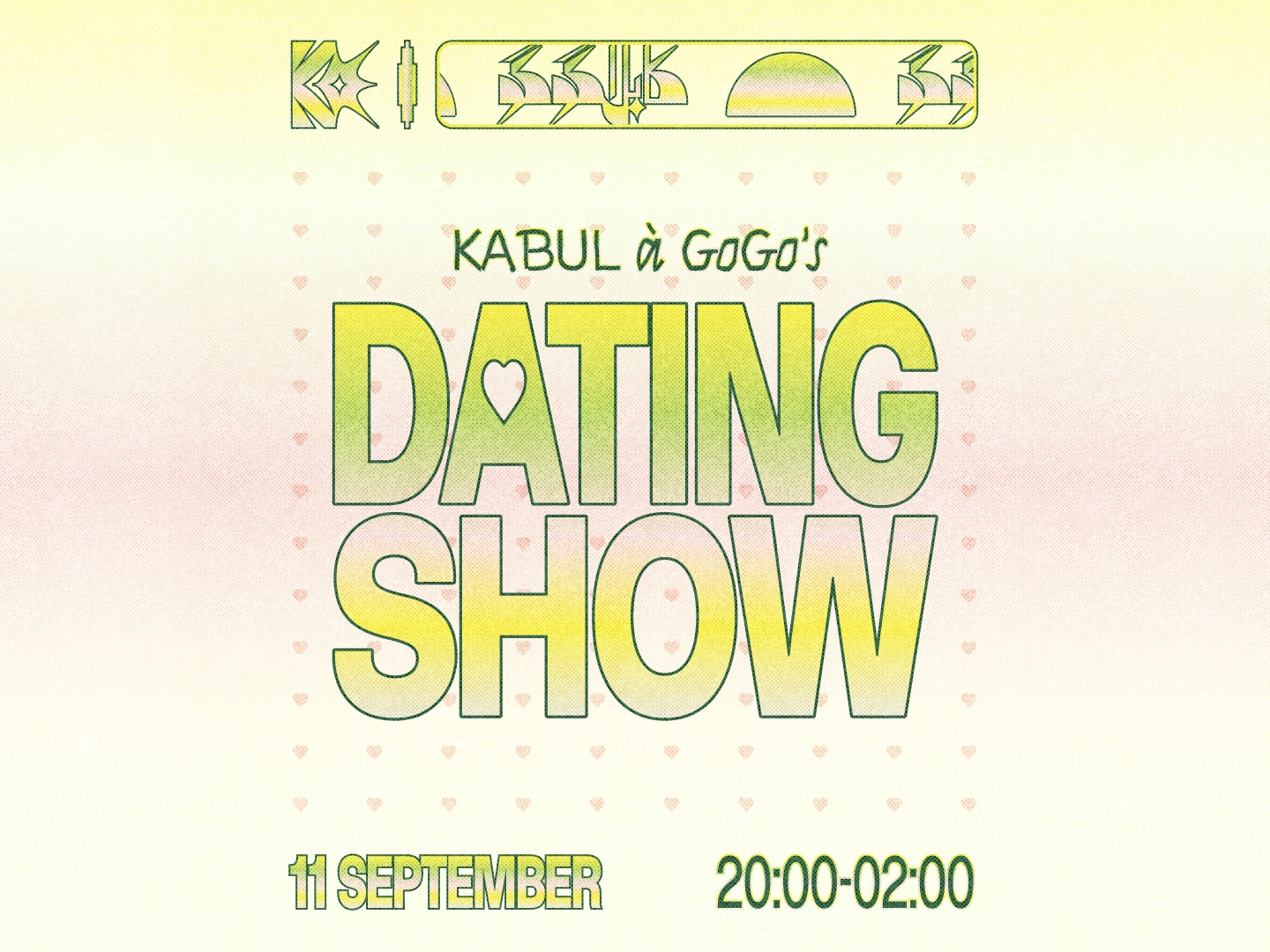 GoGo Dating Show in KABUL à GoGo, Utrecht