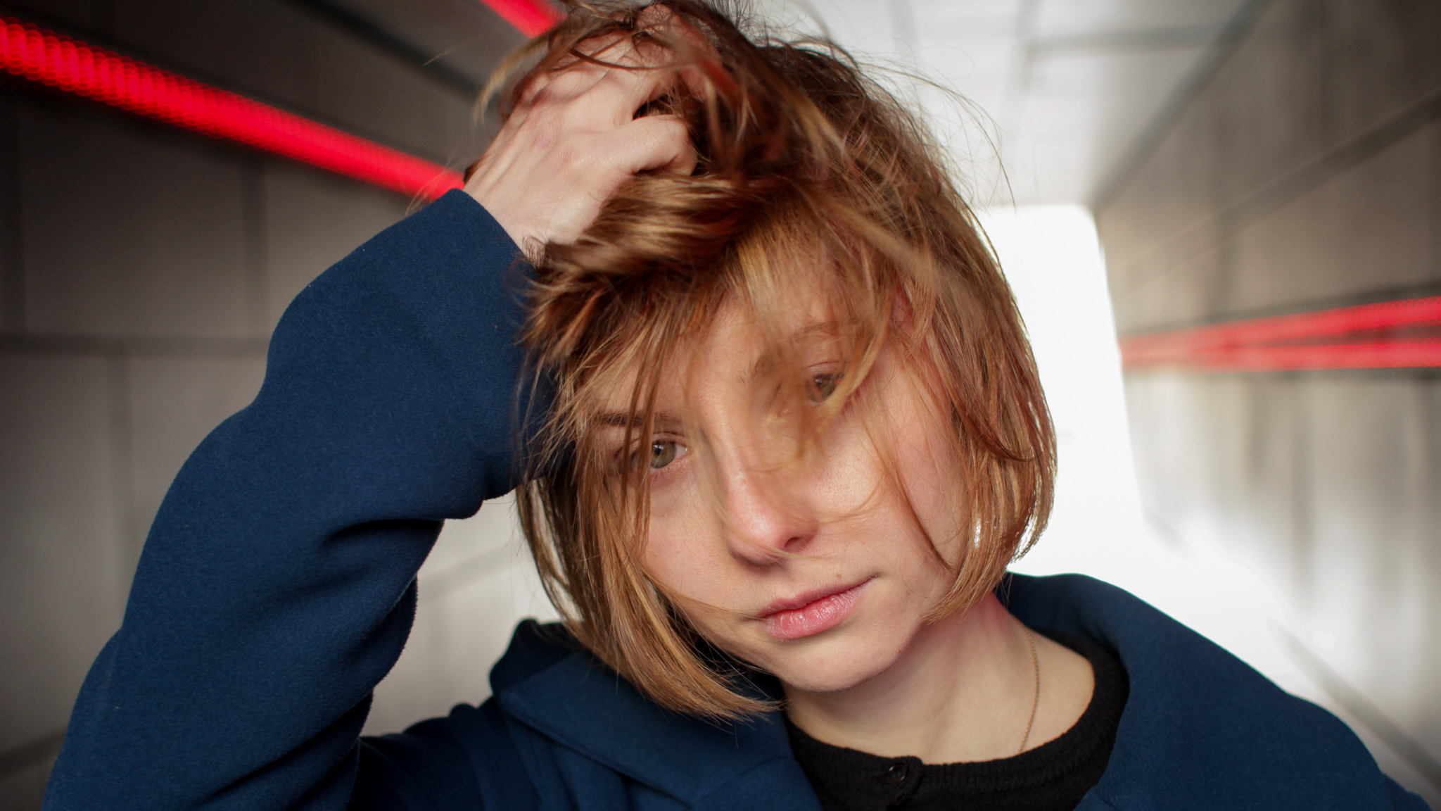 Photo for the Faces section. It shows actress Vera Strokova.