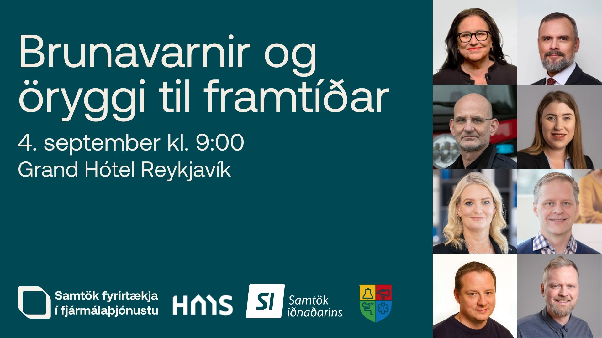 Ráðstefna: Brunavarnir og öryggi til framtíðar - 4. September