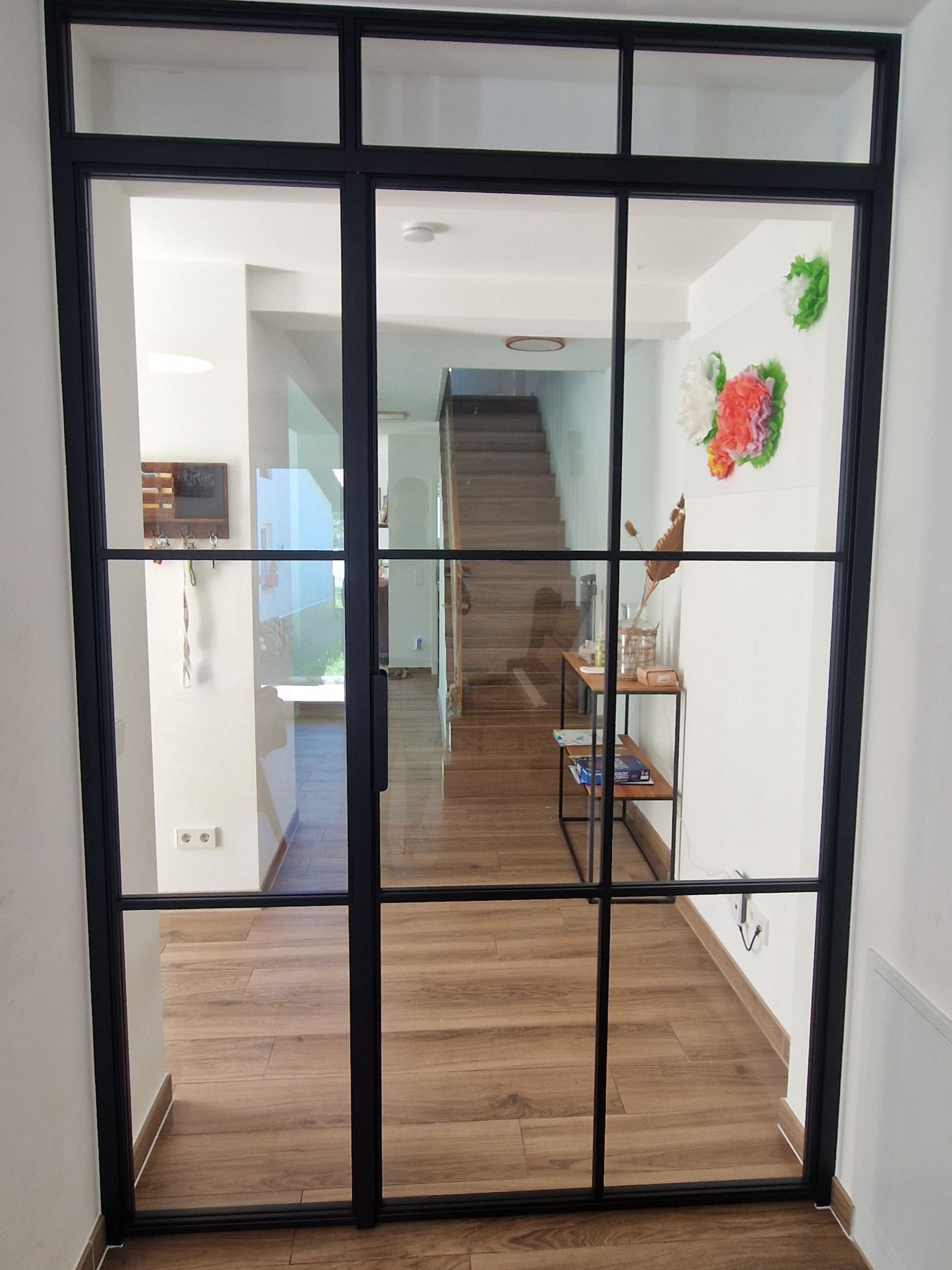 Lofttür mit Oberlicht