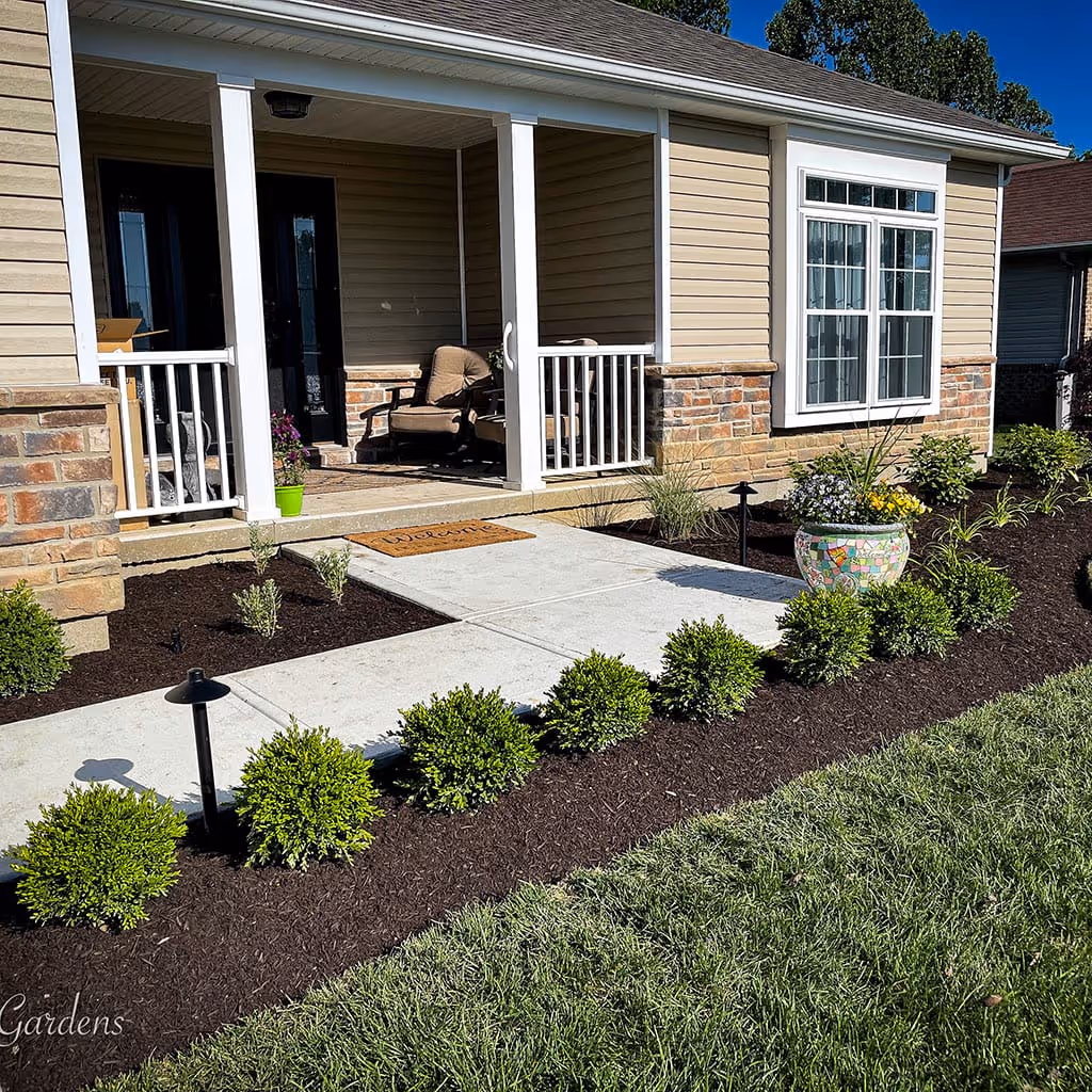 Landscape lighting in Springfield Ohio