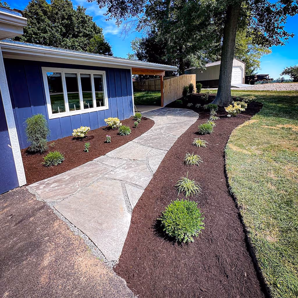 Natural stone walkways for outdoor elegance