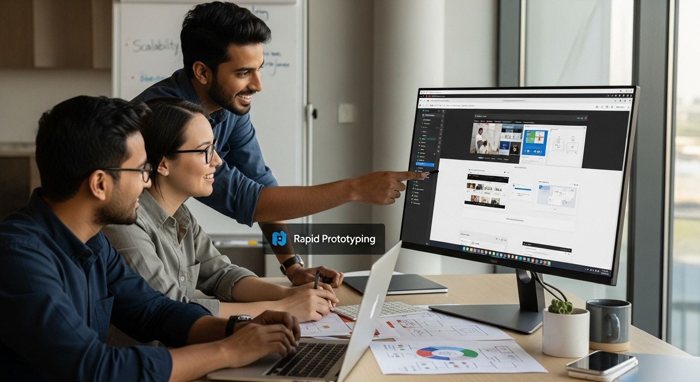 webflow rapid prototyping fintech