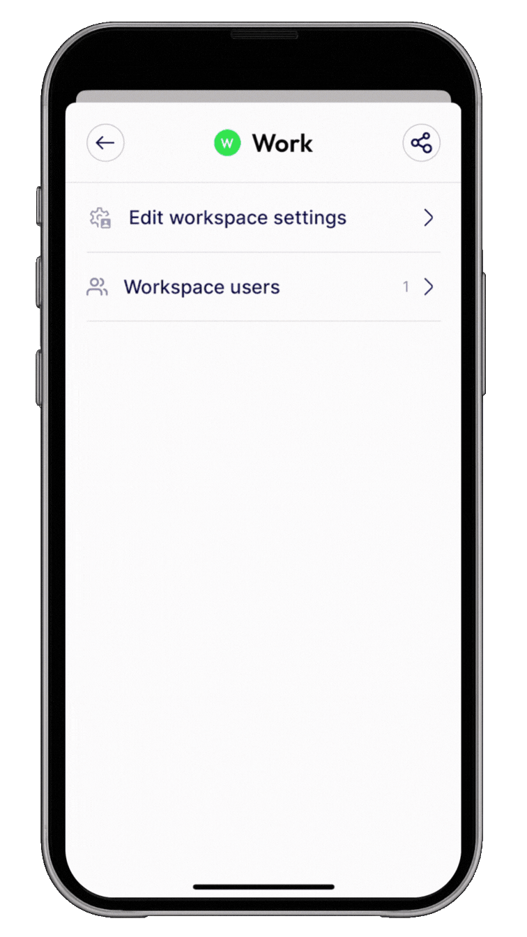 A demonstration of Tasa app onboarding process
