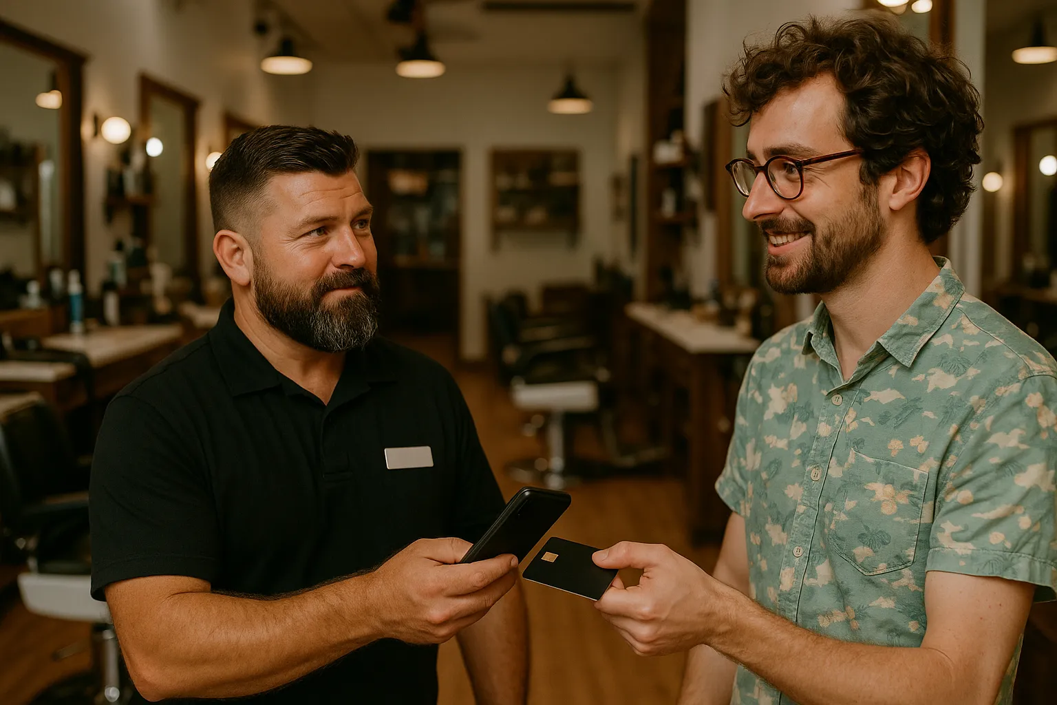 Your barber shop POS for smooth payments