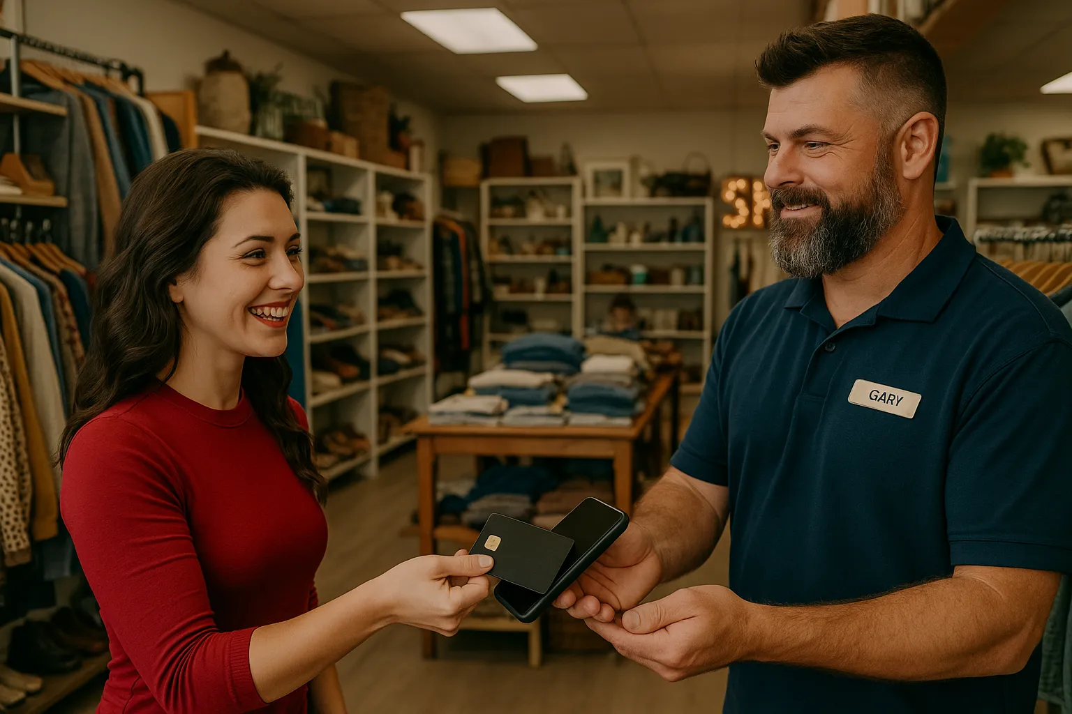A thrift store POS to manage your finds