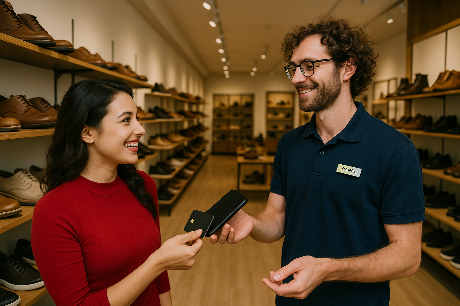 A shoe store POS that's a perfect fit