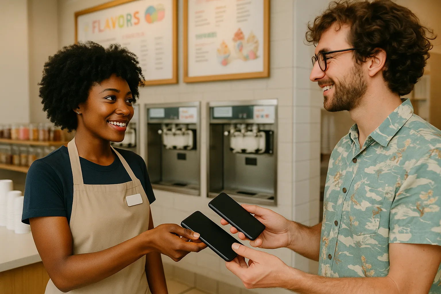 A smooth POS for your frozen yogurt shop