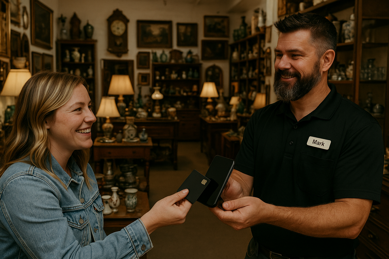 Manage your finds with an antique store POS