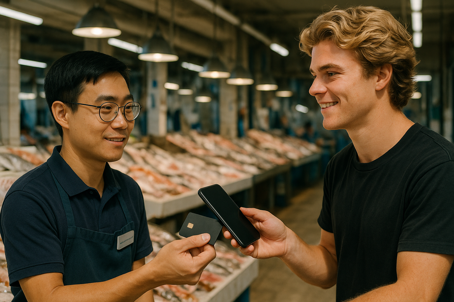 A fish market POS as fresh as your catch