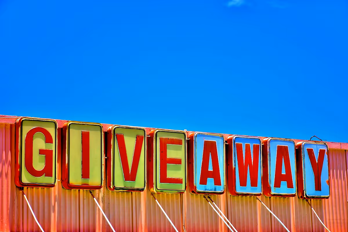 How to start a giveaway business