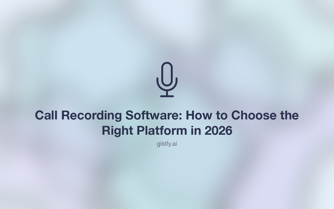 Call recording software comparison guide 2026 featured image