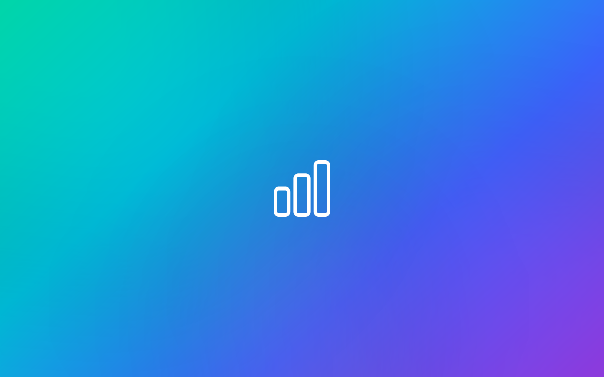 Sales performance analytics bar chart showing revenue metrics