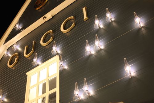 Bicester Village Lights by Studio Waldemeyer