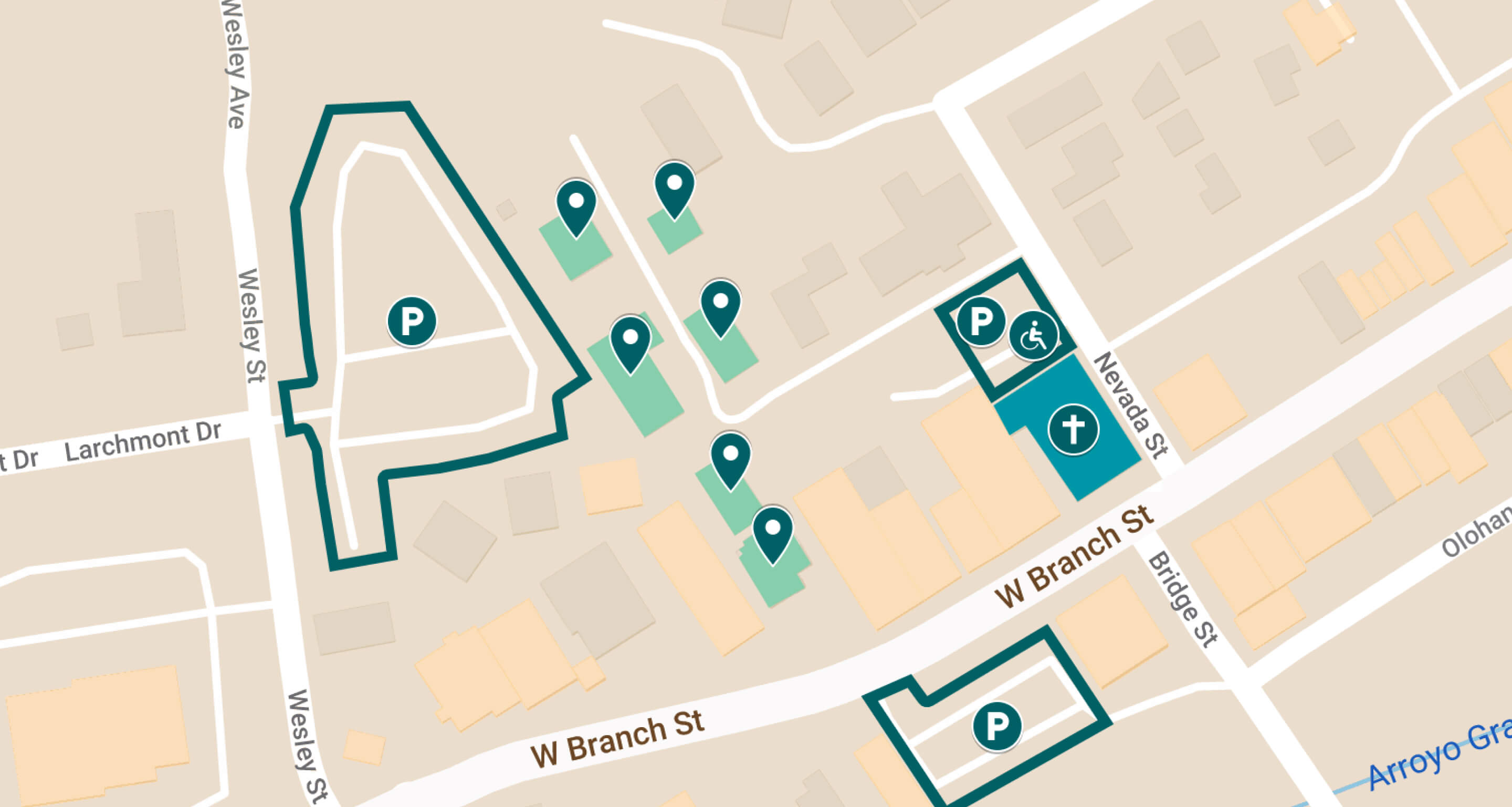 Map of Harvest locations