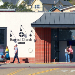 Thumbnail image of the worship center at Harvest Church