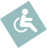 Interactive map location for accessible parking near the Kids‘ Building at Harvest Church